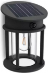 Wall light Geri, black, rounded, 3.2W 2700K, 500 lm, IP44 929004633001 | 8720169361904