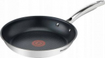 TEFAL Pan | G7320434 Duetto+ | Frying | Diameter 24 cm | Suitable for induction hob | Fixed handle | Black/Silver G7320434 | 3168430321847