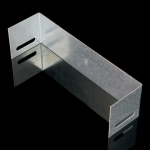 Cable tray end piece 100x500, varnished. NK 100X500_EC | 8595057686908