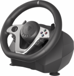 Genesis | Driving Wheel | Seaborg 400 | Silver/Black | Game racing wheel NGK-1567 | 5901969425383
