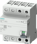 Residual current operated circuit breaker, 2-pole, Type B, short-time delayed, In: 63 A, 300 mA, Un AC: 230 V The RCD is the residual current device for touch protection The patented residual current protective devices from Siemens are an important e ...