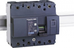Miniature circuit breaker (MCB), Acti9 NG125N, 3P+N, 100A, C curve, 25kA (IEC/EN 60947-2) 18647 | 3303430186472