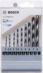 9 PointTeQ HEX drill set for metal, 2&ndash;8mm, HSS 2607002826 | 6949509231673