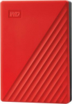 HDD My Passport, 4TB, USB 2.0, USB 3.0, USB 3.2, Red WDBPKJ0040BRD-WESN | 718037870236