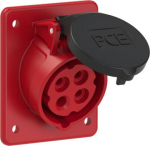 Panel Socket 4x20A (3P+PE) 7h IP44 red 4149-7F8 | 9003399129643