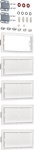 Connection set,univers, vertical, for enclosure 5-sect, D160 / 205 mm FZ445B | 3250612778683