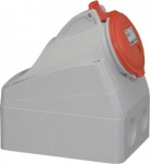 Surface mounting socket P17 - IP44 - 380/415 V~ - 32 A - 3P+N+E 555259