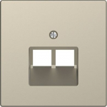 Cover plate for data outlet 2xRJ45, sahara, D-Life MTN4522-6033 | 3606480889882