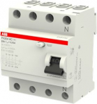 FH204 AC-25/0.03 Residual Current Circuit Breaker (RCCB) 4P 25A 30mA AC 2CSF204004R1250 | 8012542893905