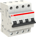 4P C 10A Miniature Circuit Breaker (MCB) SH204-C10 2CDS214001r0104 | 4016779631754