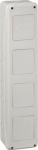 Consumer unit, interface enclosure, 4 openings Mureva, 138x610x160mm IP65 13974 | 3303430139744