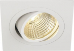 Luminaire NEW TRIA 1 LED 9,1W 38&deg; 2700K 645lm square white 113881 | 4024163144360