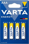 Batteries 4103/4 AAA ENERGY Alkaline (4 psc.) 04103 | 4008496625458