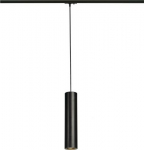 ENOLA_B PD-1 pendant, black, GU10, max. 50W, incl. 1-circuit adapter 143960 | 4024163149877