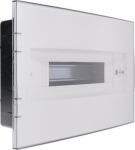 Rozdzielnica natynkowa na 12 p&oacute;l, Stopień ochrony IP40, Klasa ochronności II, Ochrona przed uderzeniem IK07, Napięcie izolacji Uni -500V , Napięcie robocze Unr-400V ,Prąd znamionowy 100A. Zgodnie z normą PN-EN 62208-2011 24.212 | 5901769019577