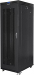Lanberg | Rack cabinet 19" free-standing 27U/800x1200 (flat pack) with mesh door, LCD | FF01-8227-23BL | Black FF01-8227-23BL | 5901969438000