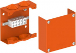 Fire resistant metal box KPK 125 E90 IP40 126x126x48mm with terminals 1,5-10mm&sup2; KPK 125_PO10 | 8595568942203
