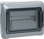 PLEXO3 IP65 WEATHERPROOF CABINET 1X12 MODULES 001921 | 3245060019211