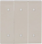 Rocker for 2053 U Electronic insert, push button 3gang, with control light. 2CKA001751A3285 | 4011395283486