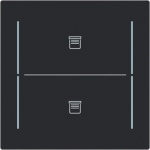 Labeling field with blind icon for keypad 1-4-fold (KK/U4.70.xx).   Available for the design ranges:   - Busch-art linear   - Alba 2CKA006199A0494 | 4011395339039