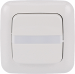 Ready-to-install movement detector push-button switch combination (set packaging). Consisting of relay insert flex, 1gang, 64811 U. 2CKA006800A2908 | 4011395294857