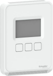 Sensor, SpaceLogic SLA Series, room, CO2, VOC, temperature, segmented LCD, analog outputs with matte SLASLCVX | 3606481900425