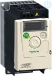 Variable speed drive ATV12, 0,75kW, 1hp, 200..240V, 3ph, with heat sink. range of product: Altivar 12 - product or component type: variable speed drive - product destination: asynchronous motors - assembly style: with heat sink - component name: ATV1 ...