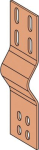 Connection plate, Canalis KT, copper bare, width 100mm, made to measure length 300-600mm, cross sect KTB0100YC105B | 3606489515959