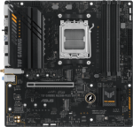 Asus | TUF GAMING A620M-PLUS WIFI | Processor family AMD | Processor socket AM5 | DDR5 DIMM | Memory slots 4 | Supported hard disk drive interfaces  SATA, M.2 | Number of SATA connectors 4 | Chipset AMD A620 | Micro-ATX 90MB1F00-M0EAY0 | 4711387164266