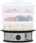 Tristar | Food Steamer | VS-3914 | Silver | 1200 W | Capacity 11 L | Number of baskets 3 VS-3914 | 8713016065728