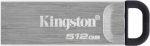 Kingston | USB Flash Drive | DataTraveler Kyson | 512 GB | Type-A USB 3.2 Gen 1 | Silver DTKN/512GB | 740617340761