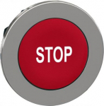 Head for non illuminated push button, Harmony XB4, flush mounted red flush caps pushbutton white mar ZB4FA434 | 3606489581084