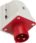 CEE-wall mounted plug 3x16A (2P+PE) 9h  IP44 red 513-9 | 9003399057694