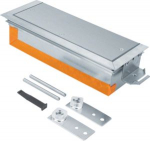 endcap for flush floor trunking with trough dry care nw 300 level range 60-100mm BKWE300080 | 4012002237731