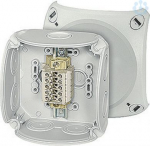 Junction box RK 0405 T IP66 grey, with 5 terminal blocks, WKM 4/U, 1,5-4 mm2 62000174 | 4012591125655
