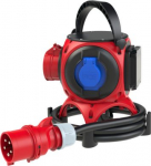 Socket block PEGASUS (3P+N+PE 16A)+2x(2p+PE)+ wire H07RN-F 5G4 2m IP44 with circuit breaker 9034032rE | 5907711184386