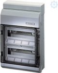 Consumer unit KV 2524 24 mod (2x12) IP54 458x295x129mm with terminals 6100226 | 4012591622260