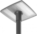 Park luminaire MITRA LED 3550lm 3000K MATT IP66 I kl. (31W) 398/398/174mm grey 956348 | 5905963956348