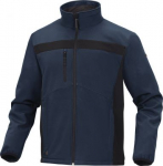 LULEA2 Polyester/elastane softshell jacket Navy blue-black size L LULE2BMGT | 3295249200510