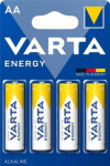 Batteries 4106/4 AA ENERGY Alkaline (4 psc.) 04106 | 4008496626410