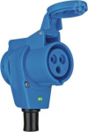 CEE  kontaktligzda 230 V / 16 A, IP44 - 1 x 230 V / 16 A, 1 x 230 V, CEE 16 A, 3-pin 1080980 | 4007123654468