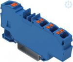 Sadales spaiļu bloks 2206-8034 1x6mm2 / 6x1,5mm2, ar spiedpogām, zils 2206-8034 | 4066966185829