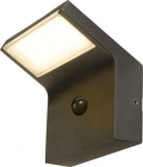 ORDI II, WL, SENSOR, Wall-mounted light, Square, 2200/3000 K, IP54, Black 1008723 | 4024163300599