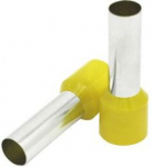 Insulated end sleeve 25mm2/18mm, yellow, 50 pcs ES025018YL | 4752255025234