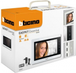 NEW7 White finish EASYKIT Essential additional monitor with plug-in power supply BT-333253 | 8005543710821