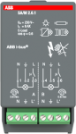Switches up to 16 A with two floating relay contacts. The feeding voltage is independent from the Room Controller Basis Device. It must thus be applied directly to the module. 2CDG110100R0011 | 4016779681582