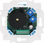 Buzzer for acoustic alarm signalling. Permanent signal. Type: 70 dB, distance apart 1 m. 2 frequencies (200 Hz/750 Hz) selectable via internal jumper. Volume, can be preset for day and night mode. 2CKA001582A0413 | 4011395207659