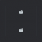 Labeling field with one scene icon for keypad 1-4-fold (KK/U4.70.xx).   Available for the design ranges:   - Busch-art linear   - Alba 2CKA006199A0495 | 4011395339046