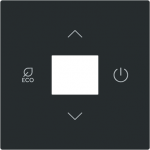 As cover for ABB-free@home&reg; room temperature controller RTC-F-1. 2CKA006220A0923 | 4011395326930