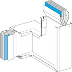 Edgewise and flat zed unit, Canalis KTA, aluminium, 1600A, 3L+N+PE, made to measure, neutral N2, whi KTA1600CP42 | 3606485018669